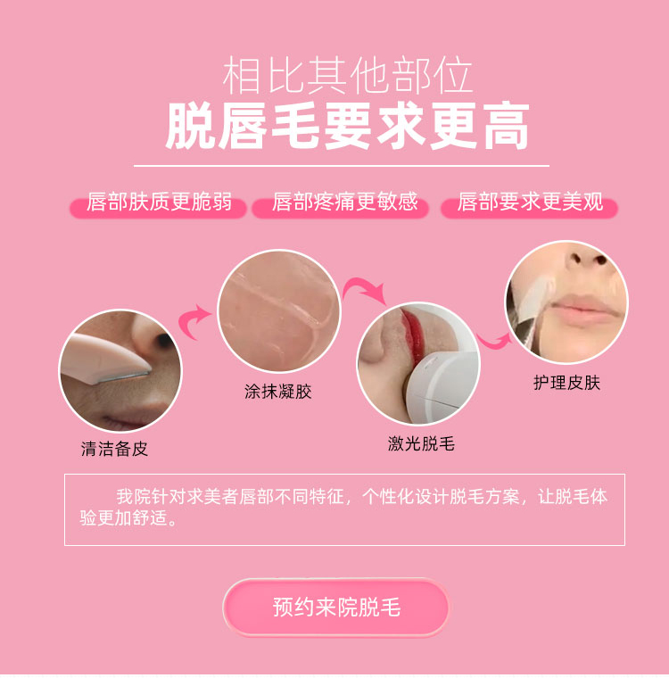 脱唇毛怎么选仪器