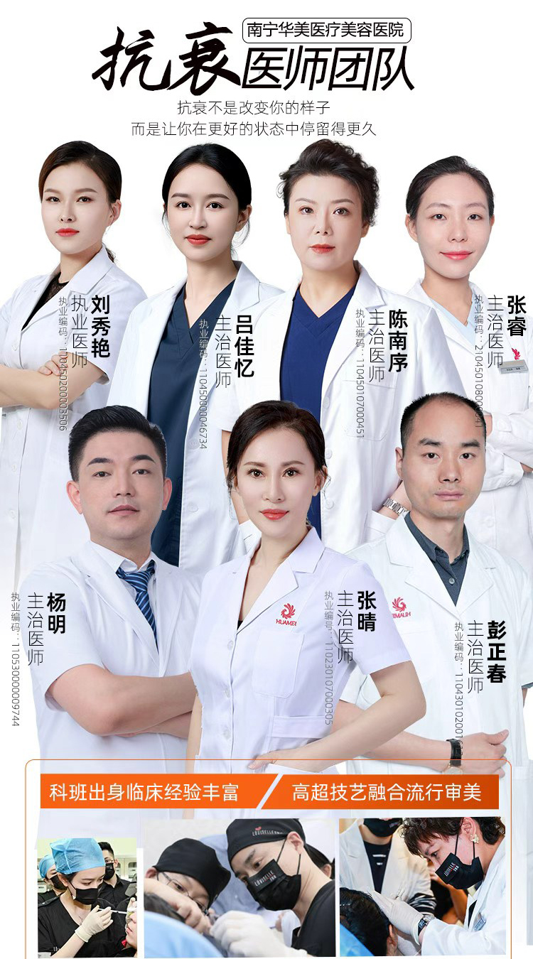 华美抗衰医师团队