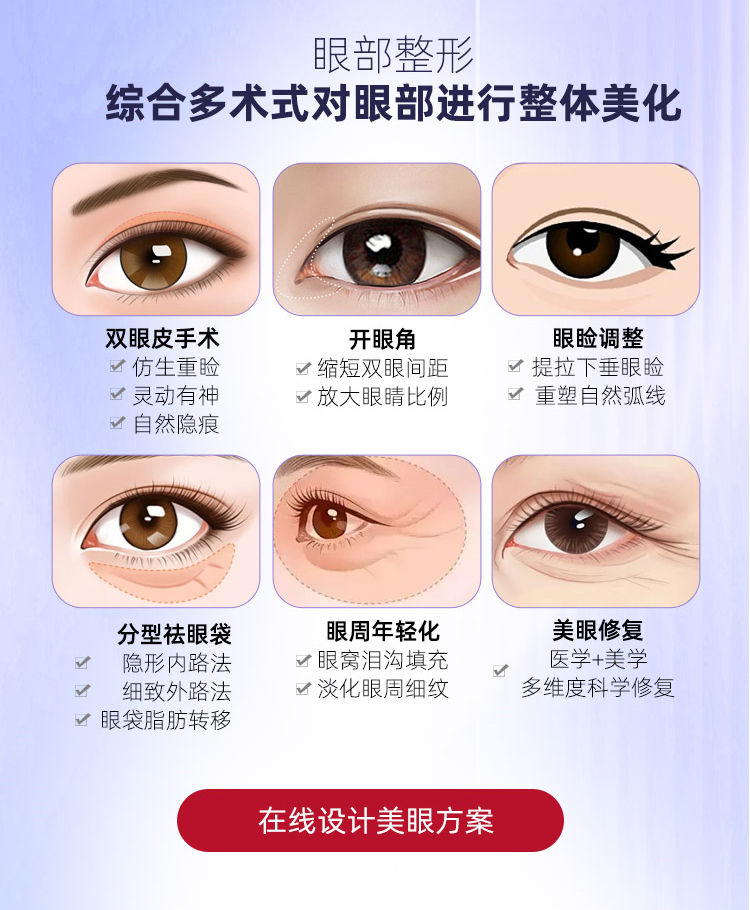 眼部整形项目