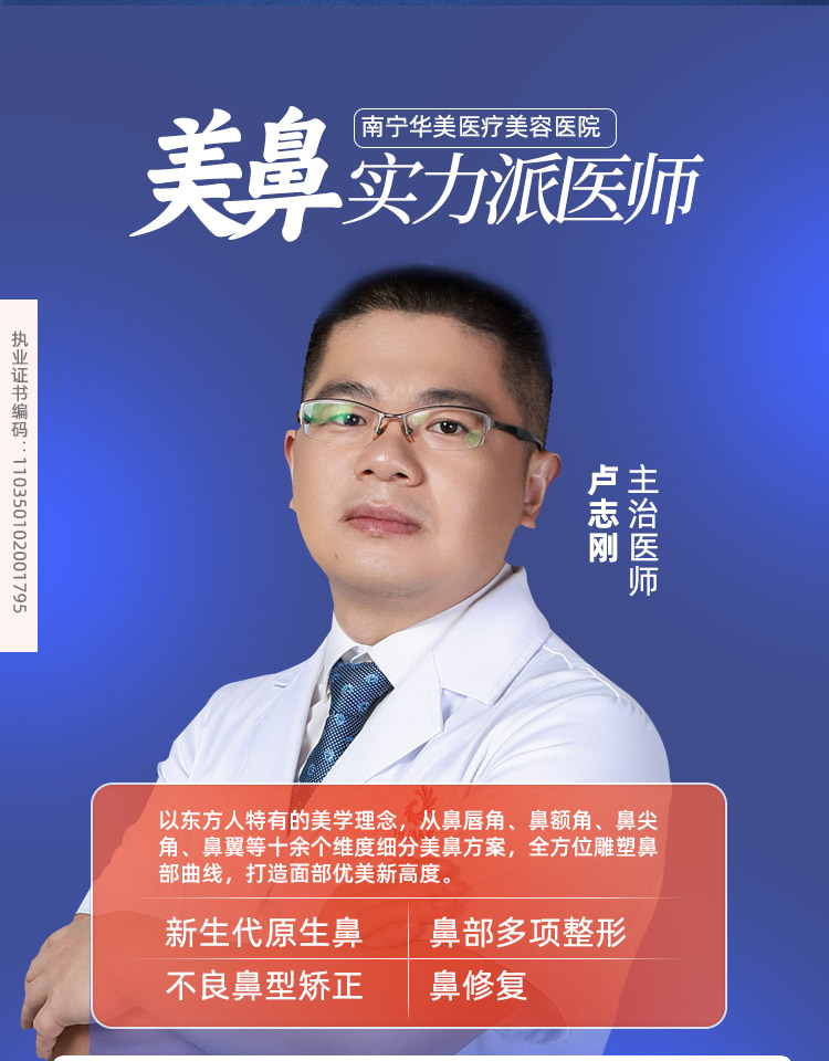 鼻部整形医师卢志刚