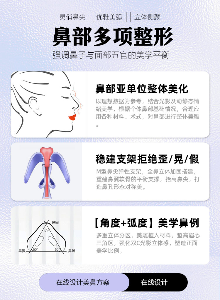 鼻部整形优势