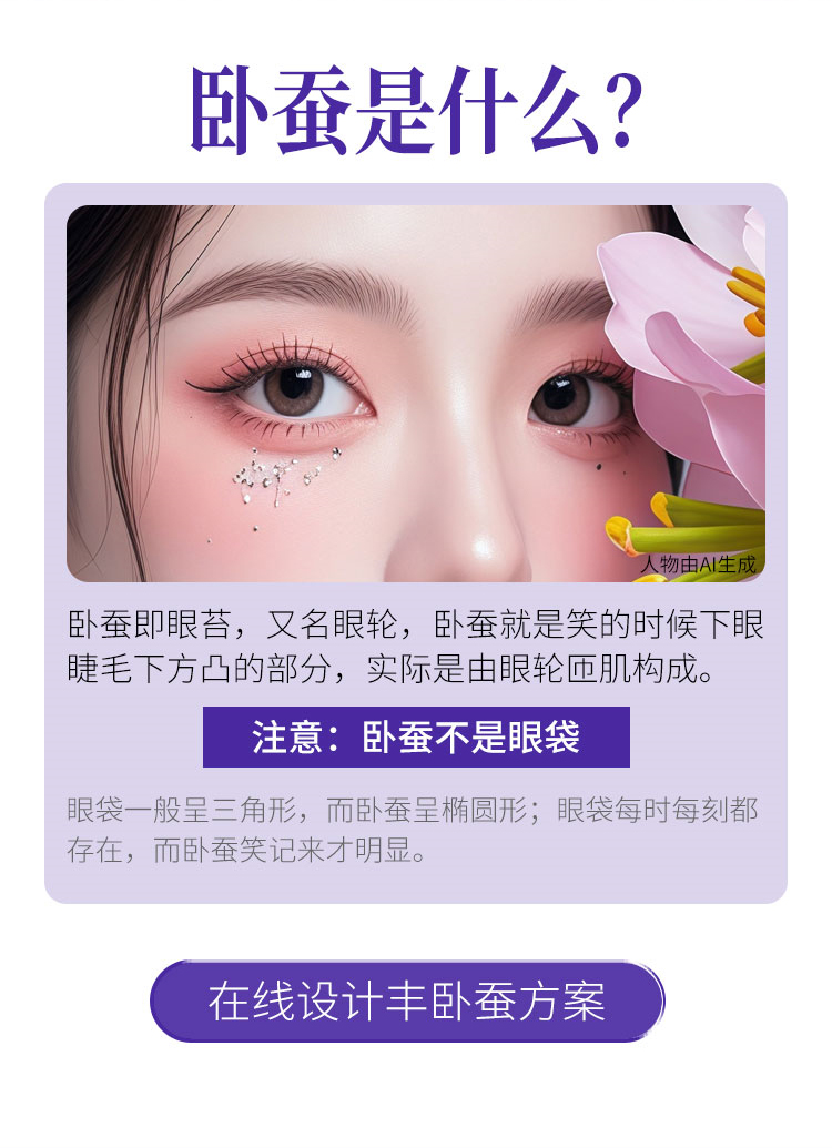 卧蚕和眼袋的区别