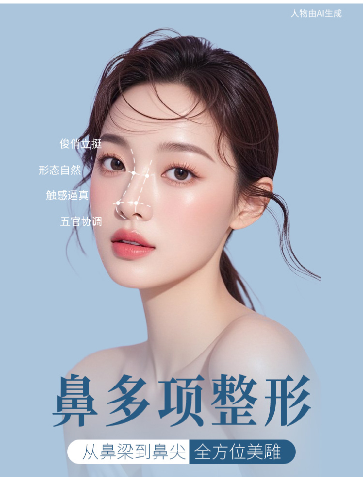 华美鼻多项整形