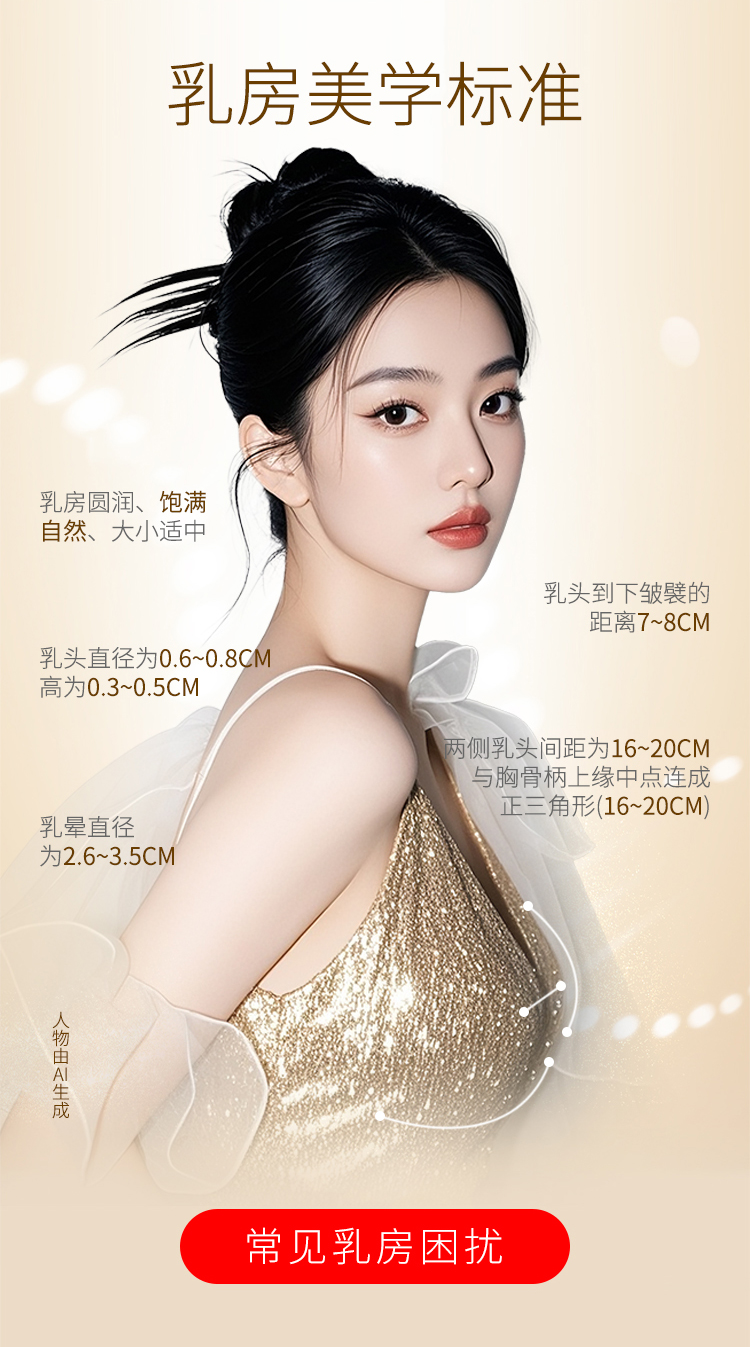 乳头乳晕的标准