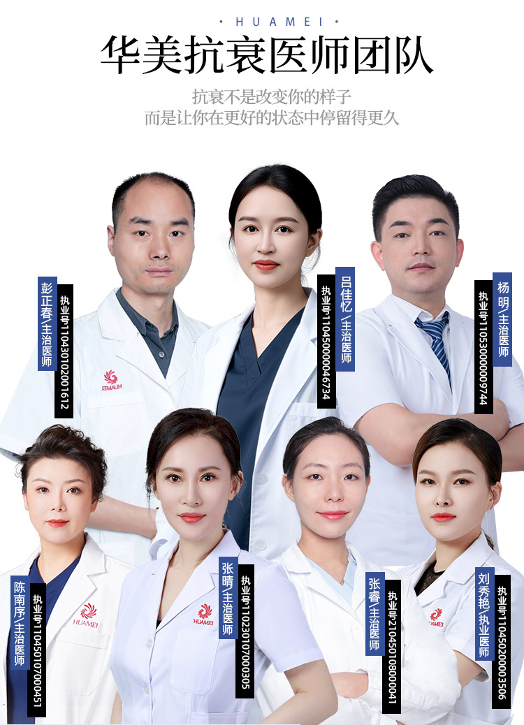 华美抗衰医师团队