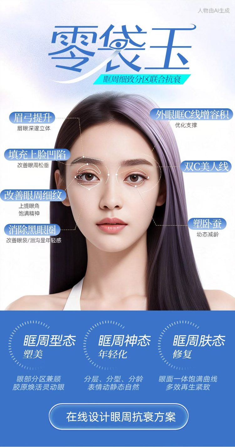 华美零袋玉眼周年轻化