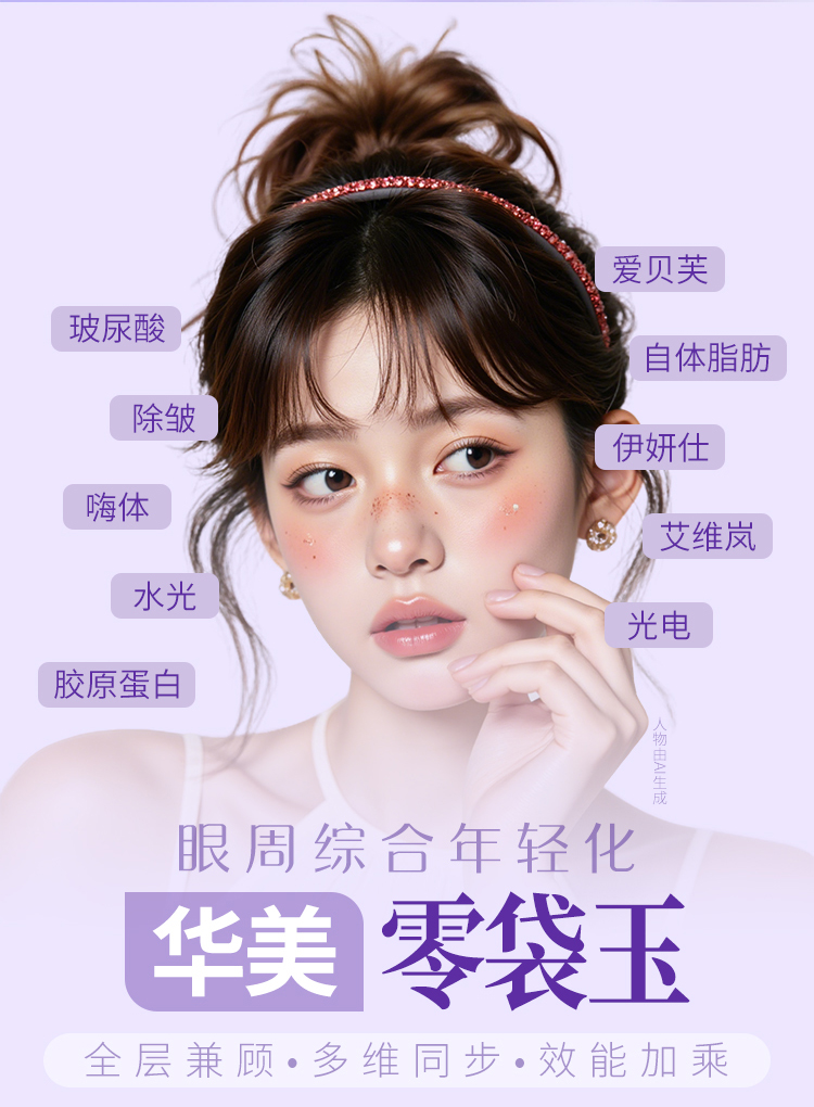 华美零袋玉眼周年轻化