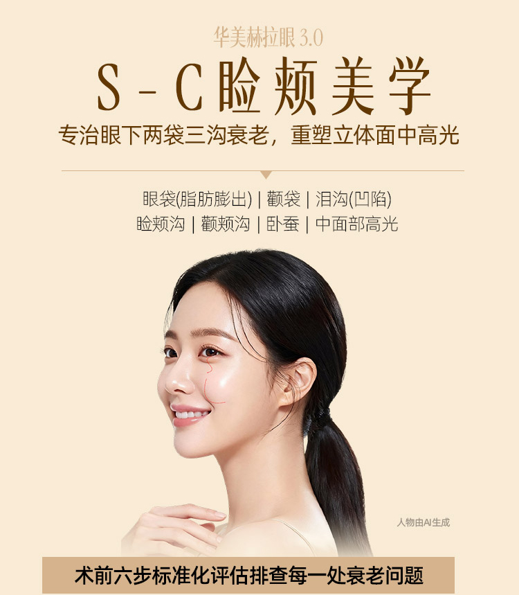 华美赫拉3.0S-C脸颊美学系列